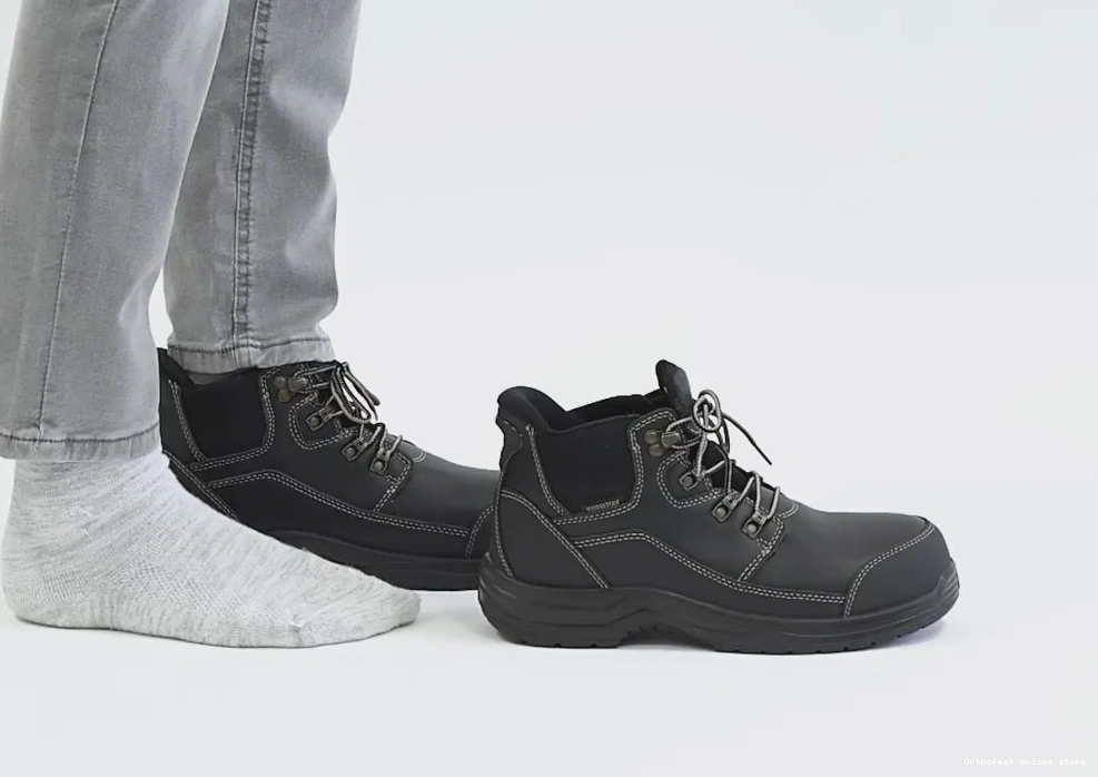 Online shopping for cheap Hands-Free Graphite Black Work Boots 0517